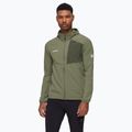 Damen-Trekking-Sweatshirt Mammut Madris Light ML Hooded marsh