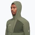Damen-Trekking-Sweatshirt Mammut Madris Light ML Hooded marsh 3