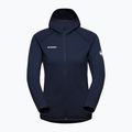Damen-Trekkingsweatshirt Mammut Aconcagua ML Hooded Jacket Women marine 4
