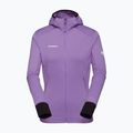 Mammut Damen-Trekking-Sweatshirt Taiss Light ML Hooded lavandin schwarz 5