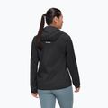 Damen Regenjacke Mammut Ducan Light HS Hooded schwarz 2