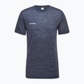 Mammut Tree Wool FL Herren-Trekking-T-Shirt marine melange 4