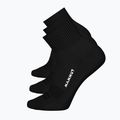 Socken Mammut Everyday Quarter 3 pairs black/black/black