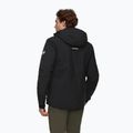 Herren-Regenjacke Mammut Linard HS Thermo Hooded Jacket Men black 2