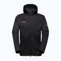 Herren-Softshelljacke Mammut Ultimate VIII Softshell Hooded black 4