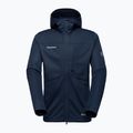 Herren-Softshelljacke Mammut Ultimate VIII Softshell Hooded navy 4