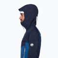 Herren-Regenjacke Mammut Crater IV HS Hooded sweatshirt/marine 5