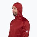Herren Trekking-Sweatshirt Mammut Crag ML Hooded dark mammut red 5