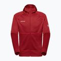 Herren Trekking-Sweatshirt Mammut Crag ML Hooded dark mammut red 6