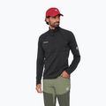 Herren Sweatshirt Mammut Taiss ML Half Zip Pull black