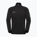 Herren Sweatshirt Mammut Taiss ML Half Zip Pull black 5