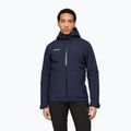 Herren-Regenjacke Mammut Linard HS Thermo Hooded Jacket Men marine