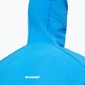 Herren-Trekkingsweatshirt Mammut Madris Light ML Hooded Jacket Men glacier blue/marine 6