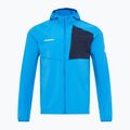 Herren-Trekkingsweatshirt Mammut Madris Light ML Hooded Jacket Men glacier blue/marine 7