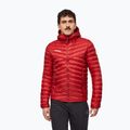 Gefütterte Herrenjacke Mammut Albula IN Hooded Jacket Men dark mammut red