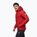 Gefütterte Herrenjacke Mammut Albula IN Hooded Jacket Men dark mammut red 4