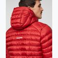 Gefütterte Herrenjacke Mammut Albula IN Hooded Jacket Men dark mammut red 7