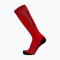 Socken Mammut Ski Mountaineering Merino Knee mammut red/black