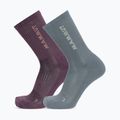 Socken Mammut Multisport Crew Socks 2 pack paloja/strata