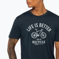 Herren T-Shirt super.natural Better Bike Tee blueberry/vapor grey 2