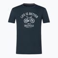 Herren T-Shirt super.natural Better Bike Tee blueberry/vapor grey 3