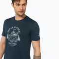 Herren-T-Shirt super.natural Landi Tee blueberry/vapor grey 3