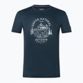 Herren-T-Shirt super.natural Landi Tee blueberry/vapor grey 4