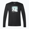 Herren Longsleeve super.natural Almost Done jet black/various 2