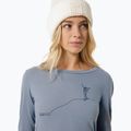 Damen-Longsleeve super.natural Bergglück flint stone/blueberry 3