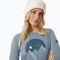 Damen-Longsleeve Super.Natural Gondola flint stone/various 3