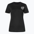 Damen-T-Shirt super.natural Little Heartwood Tee jet black/feather grey 4