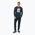 Herren-Longsleeve super.natural Dachshund Party blueberry/various 2