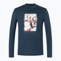 Herren-Longsleeve super.natural Dachshund Party blueberry/various 5