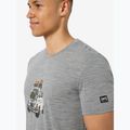 Herren-Shirt super.natural Carski cashmere grey melange/various 4