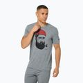 Herren T-Shirt super.natural Sailor Tee cashmere grey mel/jet black /high risk red