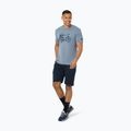 Herren Funktionsshirt super.natural Wander Wheel flint stone/blueberry 2