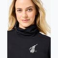 Damenpullover super.natural Bunny Roll Neck jet black/f.white/various/eucalyptus gl 3