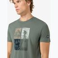 Herren-Shirt Super.Natural Go Hiking Tee eucalyptus/various 3