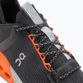 Herren Laufschuhe On Cloudnova Flux schwarz/flame 10