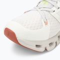 Damen On Cloudflyer 4 weiß/heu Laufschuhe 7