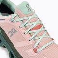 Damen-Trekkingstiefel On Cloudwander Wasserdicht rosa-grün 7398278 8