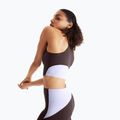 Damen-T-Shirt On Running Movement Crop lavendel 4