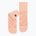 Women's On Running Performance Mid rose/flamingo Laufsocken 5