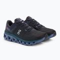 Herren Laufschuhe On Cloudflow 4 schwarz/storm 4