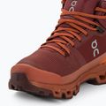 Women's Trekking Schuhe On Running Cloudrock 2 Wasserdicht beet/auburn 7