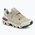 Damen-Trekking-Schuhe On Running Cloudwander Wasserdicht Sand/Elfenbein
