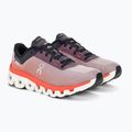 Damen On Cloudflow 4 quartz/flam Laufschuhe 5