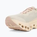Women's On Running Cloudmonster moon/fawn Laufschuhe 8