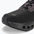 Herren On Cloudrunner 2 Wasserdichte magnet/schwarz Laufschuhe 7