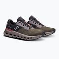 Damen On Cloudrunner 2 Wasserdicht oliv/mahagoni Laufschuhe 8